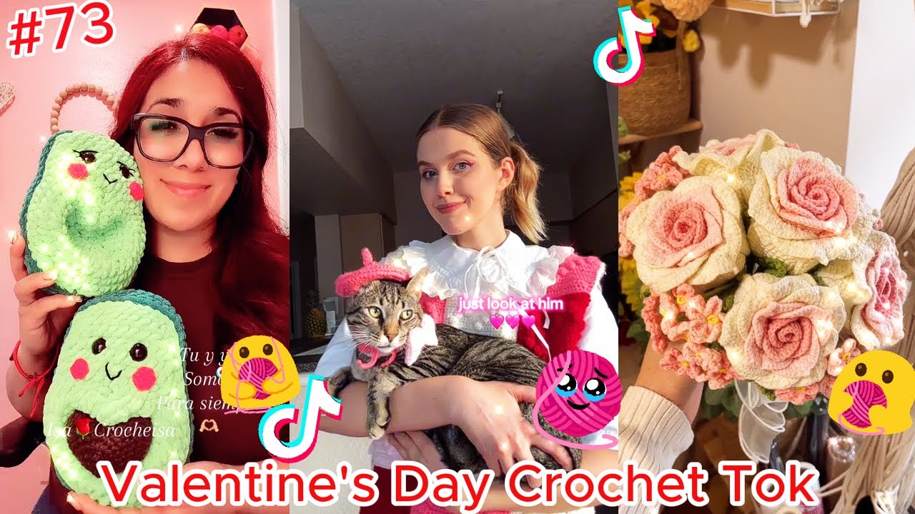 🧶💖 Crochet Tok Compilation - Crochet Tok Fam 🧶💖 #73