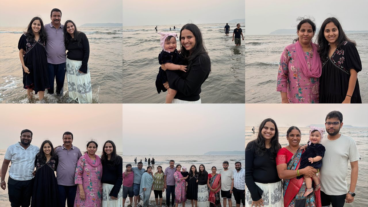 Day-1 GOA Travel video #explore #travelvlog #goa #miramarbeach #beachvibes #casino 