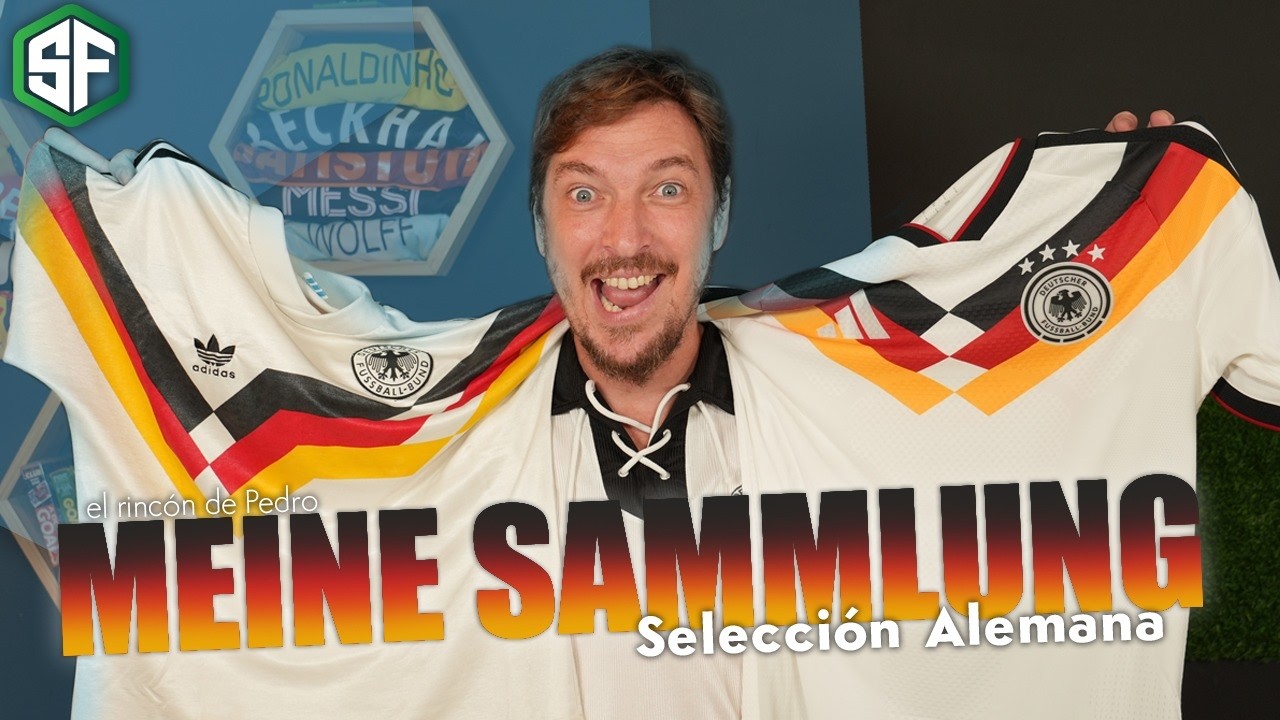 Las camisetas de Alemania 🇩🇪 que marcaron historia | La colección de Pedro