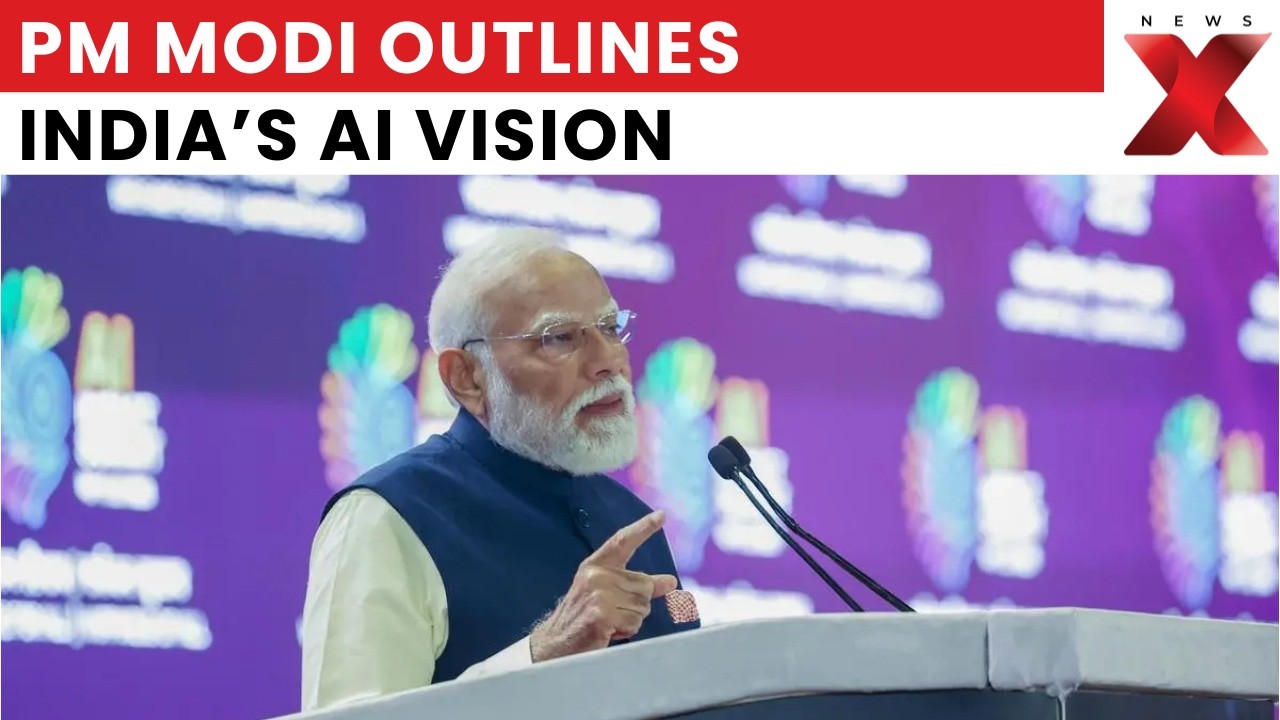 PM Modi Outlines India’s Vision for AI: Innovation, Inclusion, and Human Values | NewsX