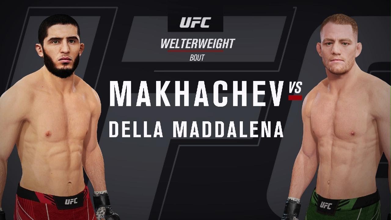 UFC 322 | Islam Makhachev vs Jack Della Maddalena | UFC PS5 Gameplay #ufc #ufc322 #gaming 