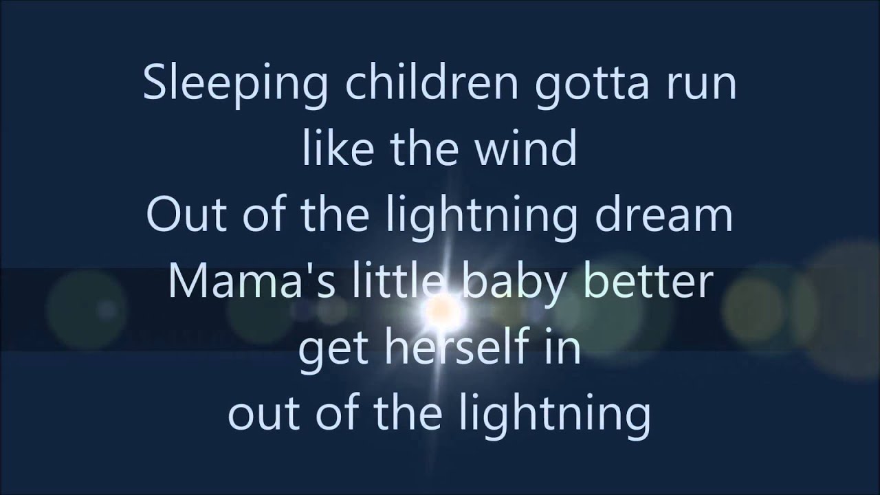 Round Here (Counting Crows - Lyrics On Screen_