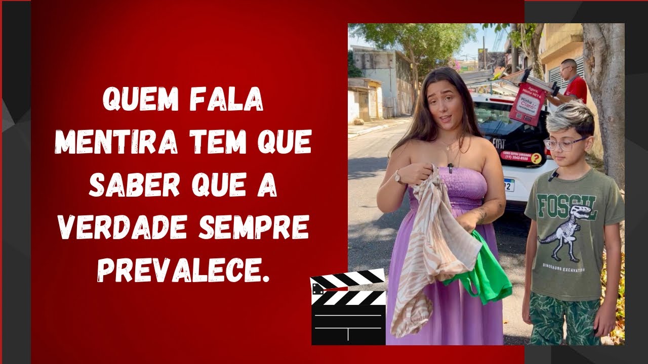 Quem fala mentira tem que saber que a verdade sempre prevalece.