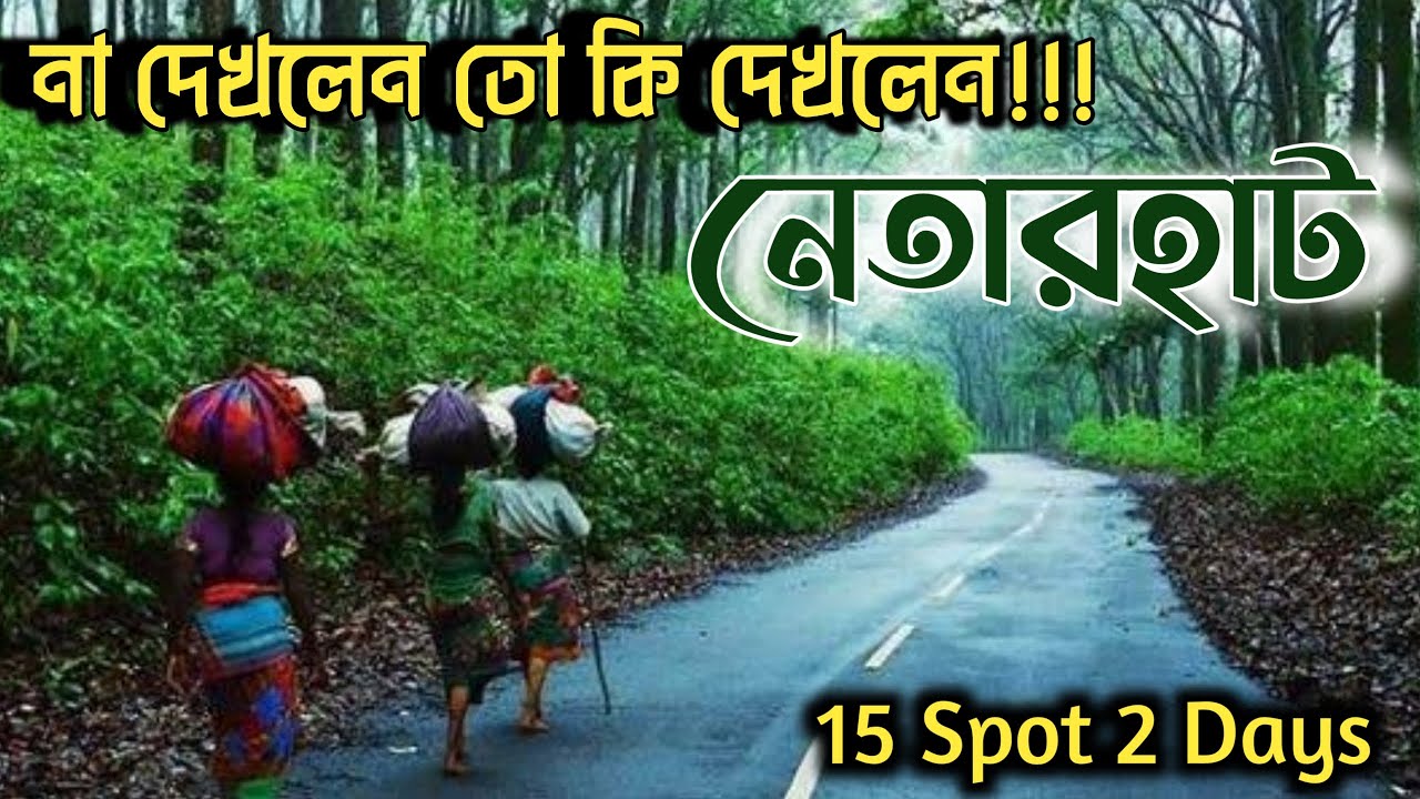 নেতারহাট সম্পূর্ণ ট্যুর গাইড খরচের বিবরণ | Netarhat | Netarhat Tourist Spot | Netarhat Tour Guide