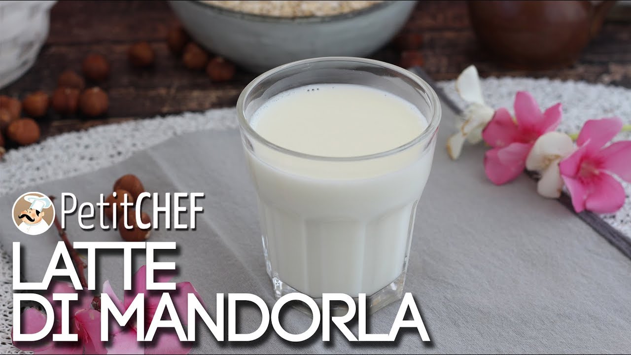 Latte di mandorla fatto in casa - Tutorial video PetitChef.it