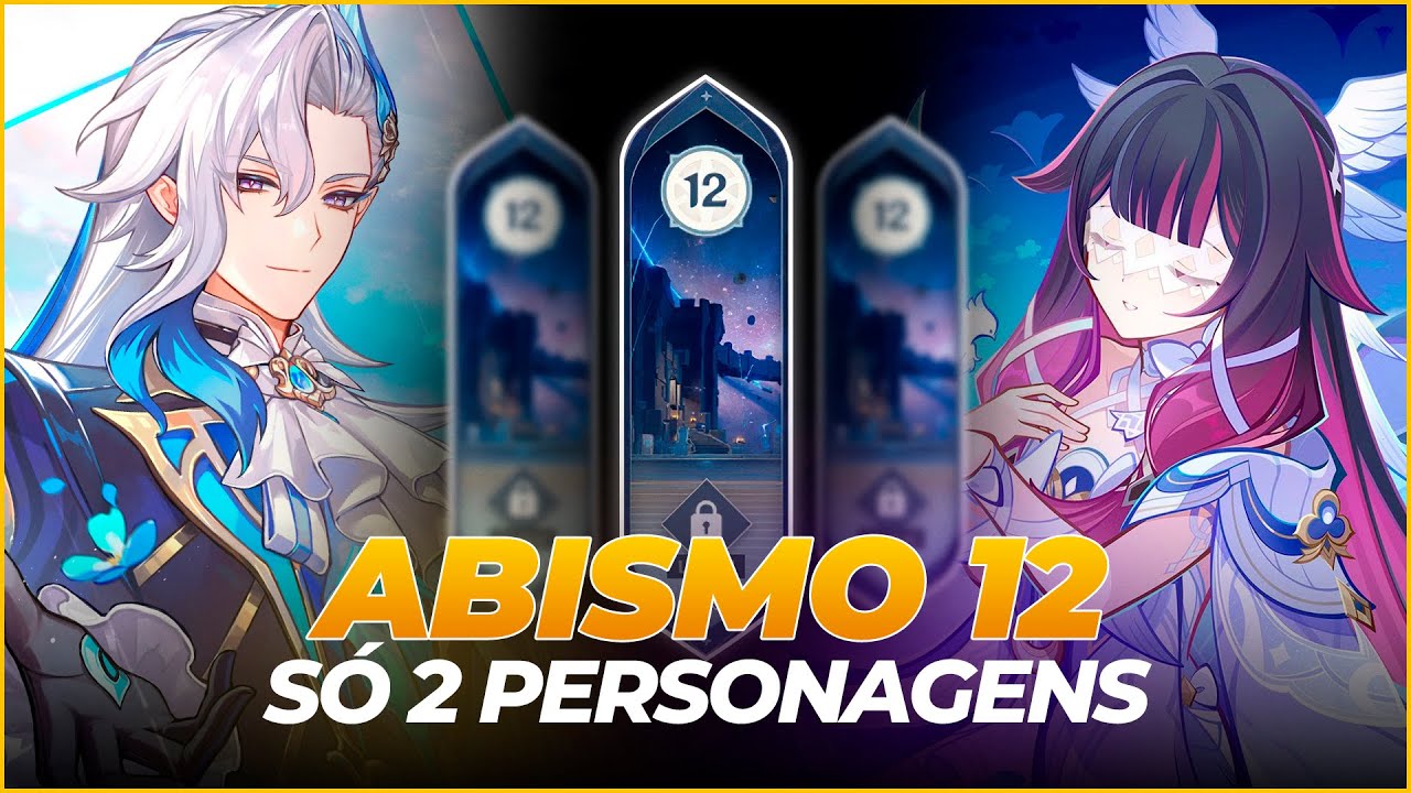 ABISMO 12 (6.3 | Luna 4) - SÓ GASTA 2 PERSONAGENS #genshinimpact #columbina #neuvillette