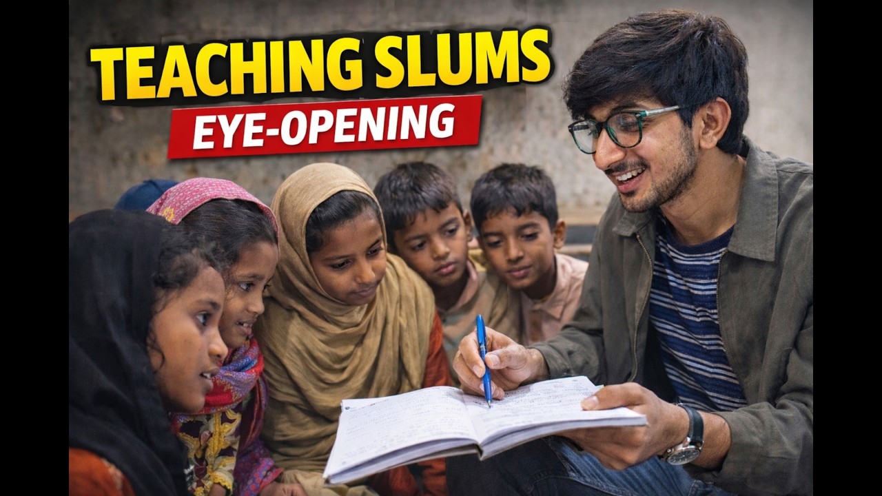 What Happened When I Taught Slum Kids for a Day?
