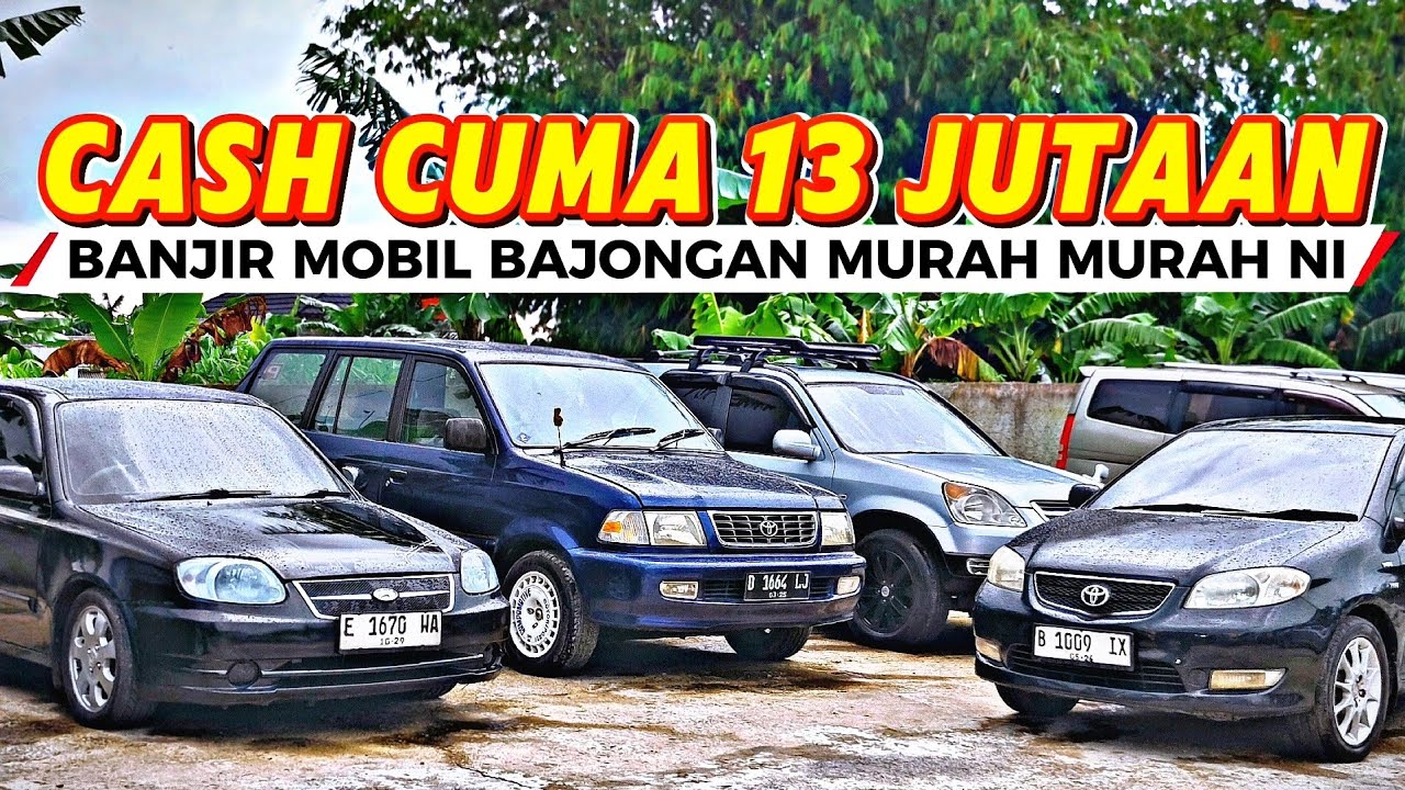 Cuma 13 Jutaan ni.. Banjir Mobil Bekas 2 baris 3 Baris banyak pilihan unit murah di Garasi Banana 3