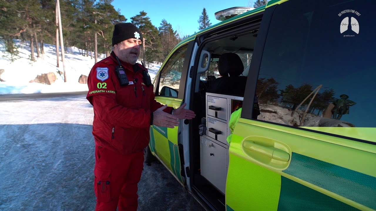 Innsatsleder helse ved OUS/ Tactical commander vehicle, Norway