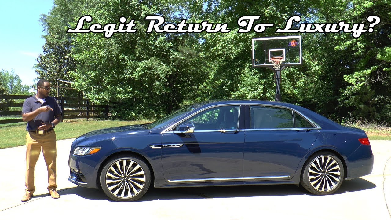 2017 Lincoln Continental Black Label Review - Legit Return To Luxury?