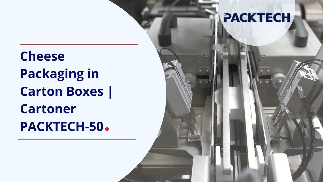 Cheese Packaging in Carton Boxes | Cartoner PACKTECH-50