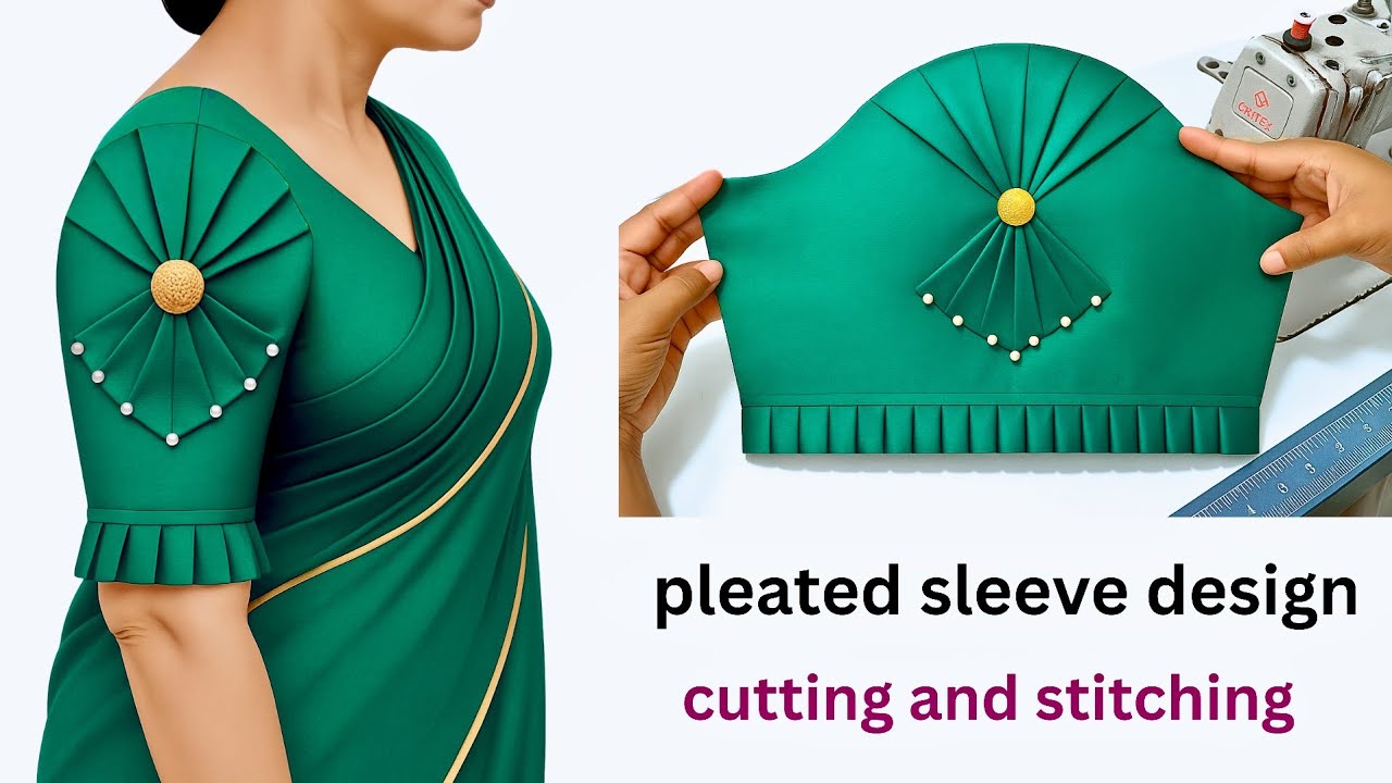 New model trending Sleeve Design Cutting & Stitching ✂️ | New Trending Sleeve Design Tutorial