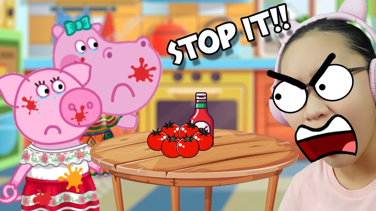 Hippo Cooking School! - Hippo Peppa Keep Making a MESS!!!