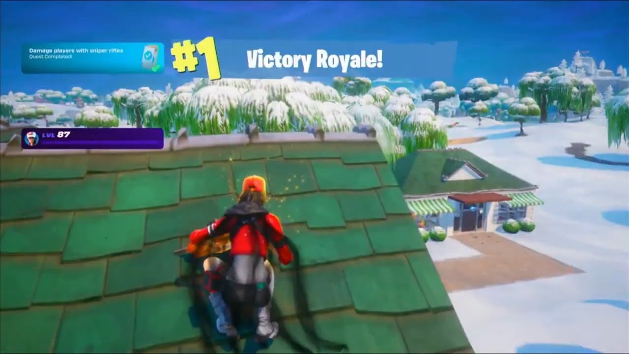 Fortnite OG Zero Build Solo Win Gameplay [12] - XBOX ONE