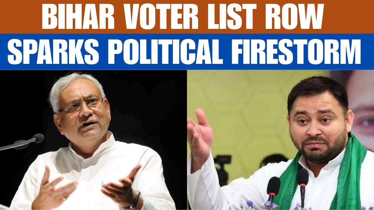 LIVE : Bihar Voter List Row: EC's Cleanup or Political Conspiracy? | Polls 2025 Faceoff | News9