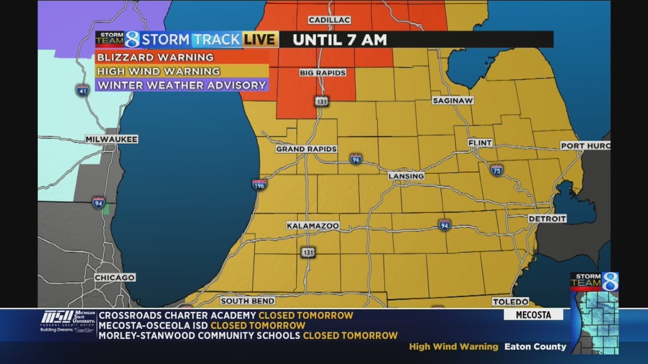 Winds rush through with gusts to 60 mph