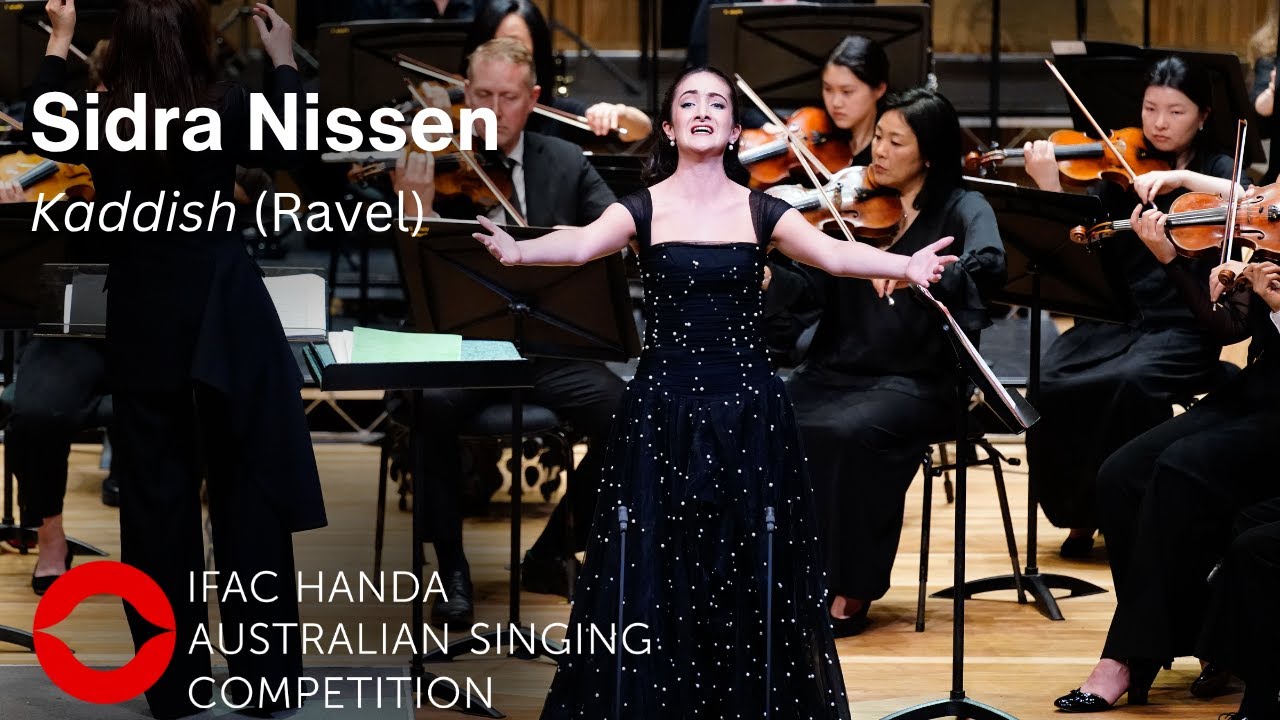 Sidra Nissen, Mezzo Soprano. Second Performance (Ravel)