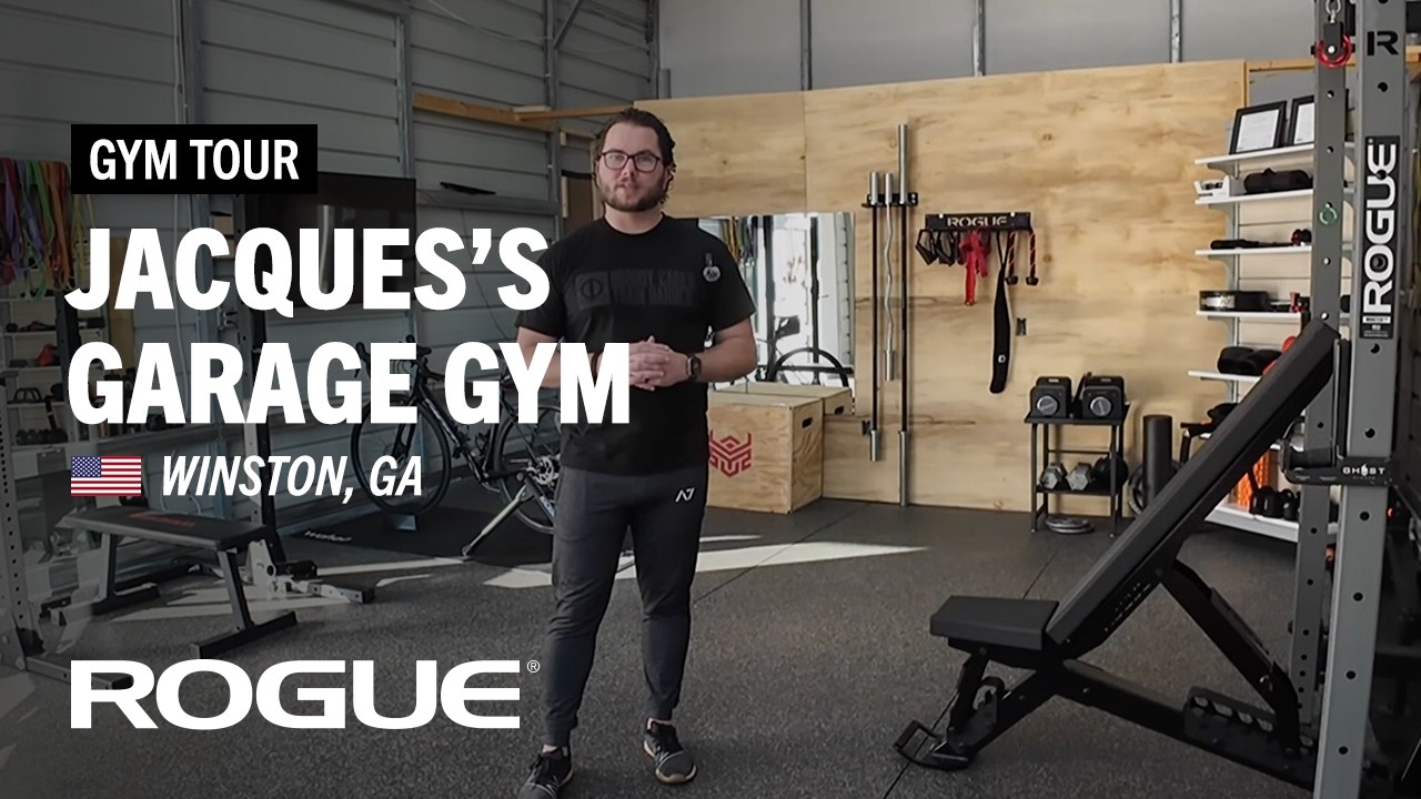 Экскурсия по оборудованному гаражному спортзалу Rogue - Жак, Уинстон, Джорджия.