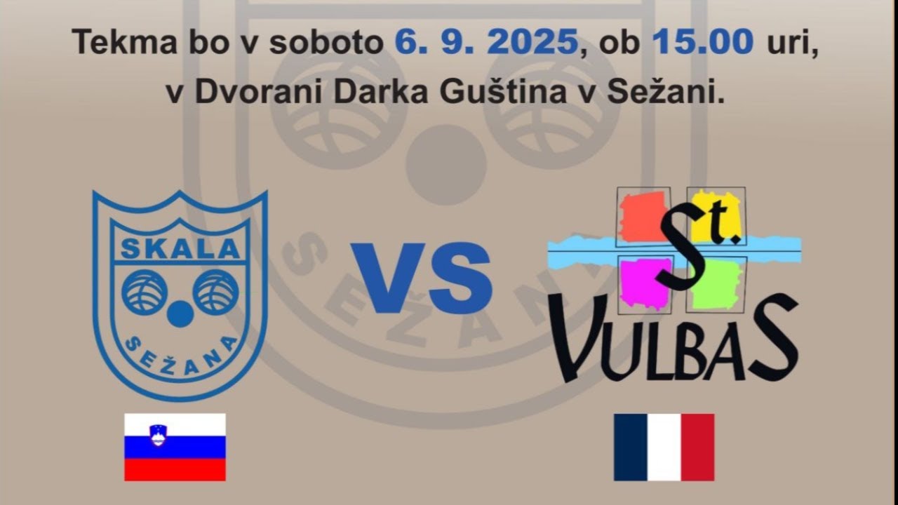 BK SKALA - ST. VULBAS Moški Evropski Klubski pokal 2025