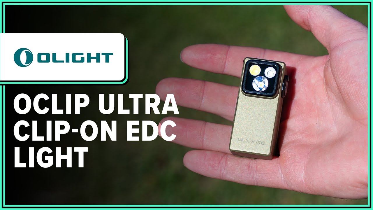 Обзор фонаря Olight Oclip Ultra Clip-On EDC (2 недели использования)