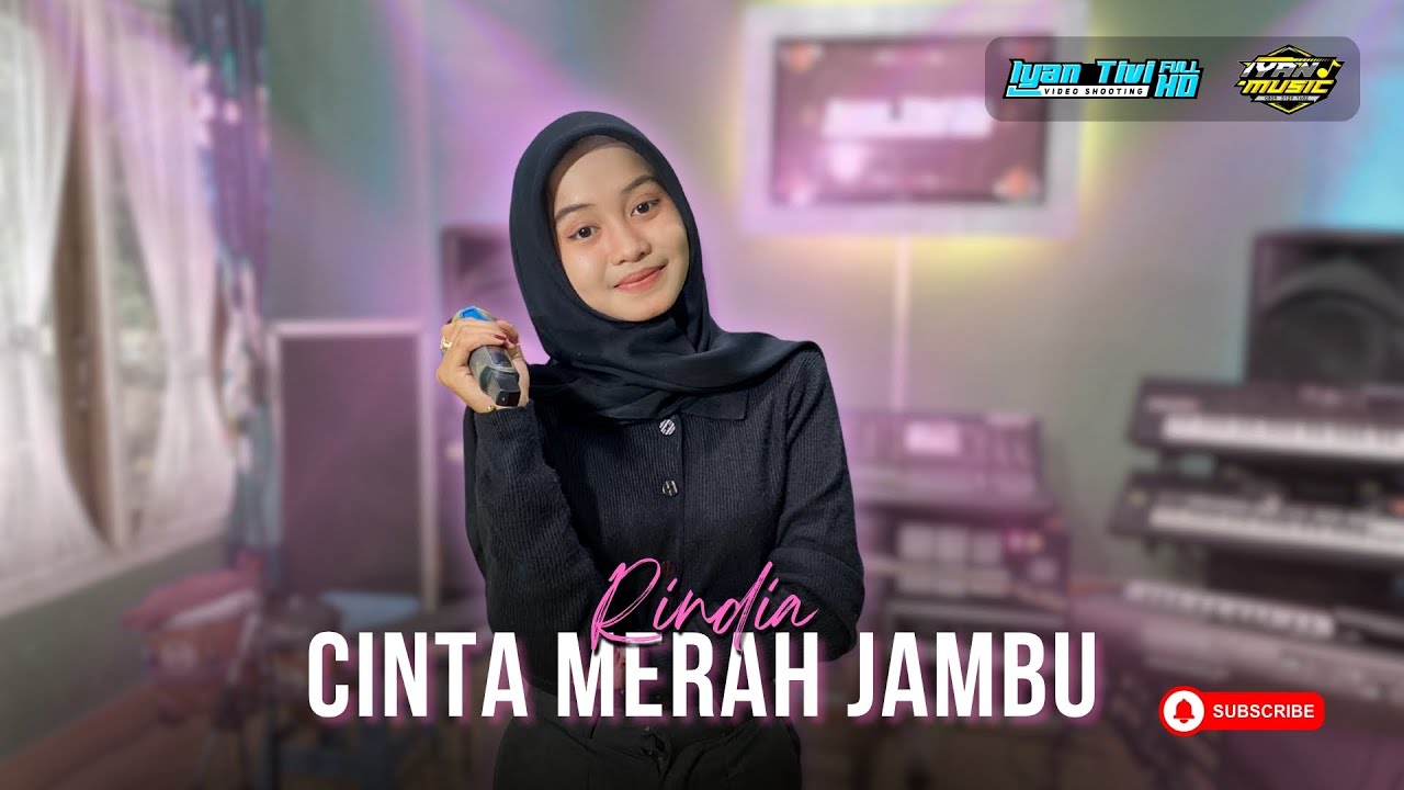 CINTA MERAH JAMBU - Rindia Ft. IYAN MUSIK | Dangdut (Official Musik Video)