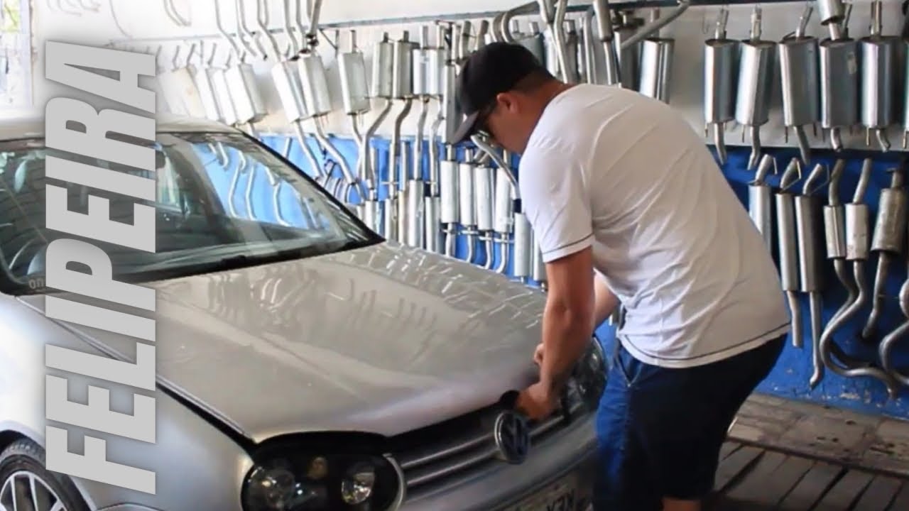 INSTALANDO ABAFADOR DUPLO ESPORTIVO 