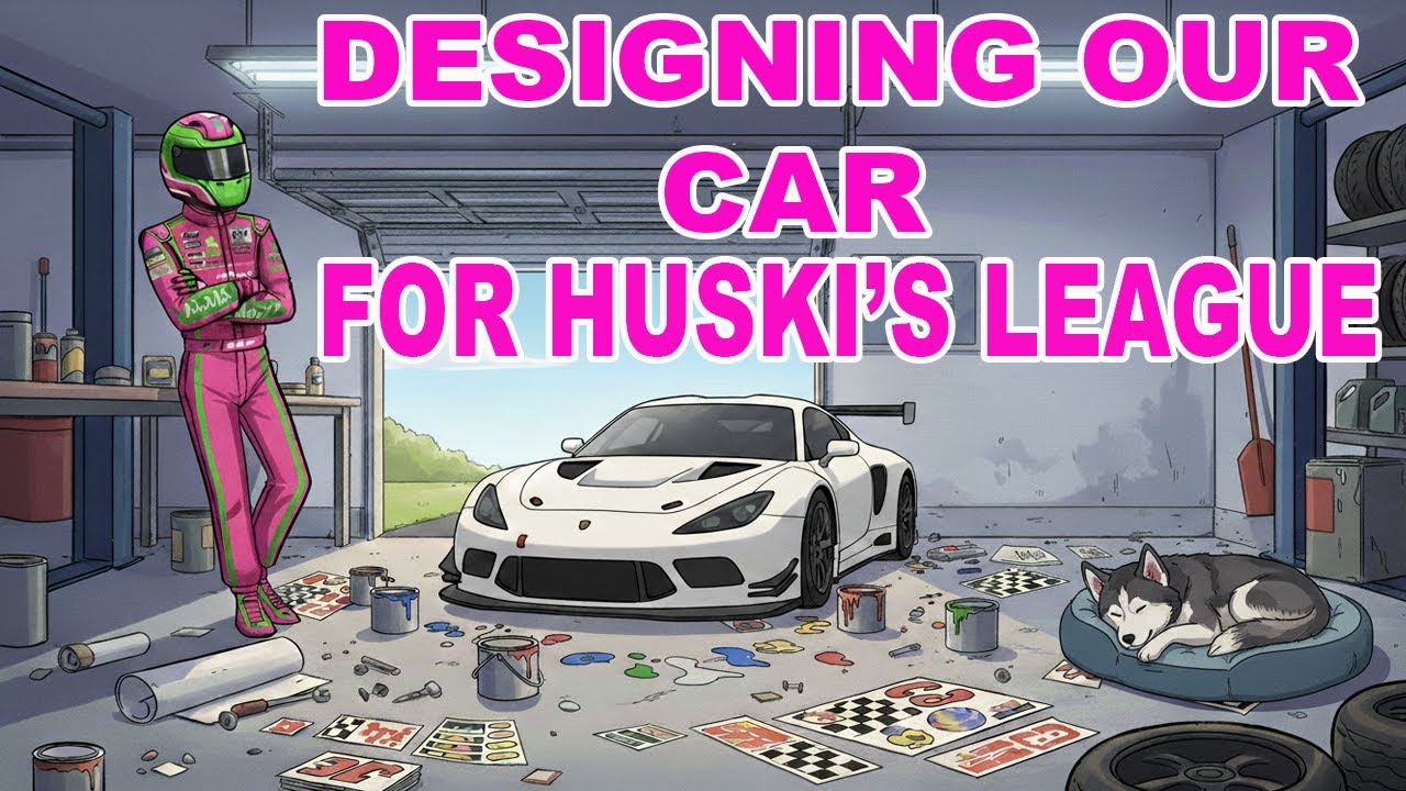 GRAN TURISMO - DESIGNING OUR CAR FOR HUSKI LEAGUE