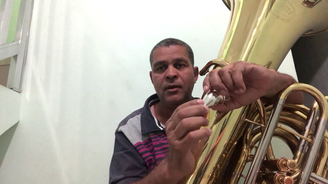 CASA DAS TUBAS BOCAL PARA TUBA CONN HALLEMBERG NO BRASIL FABRICADO PELA WERIL INSTRUMENTOS MUSICAIS