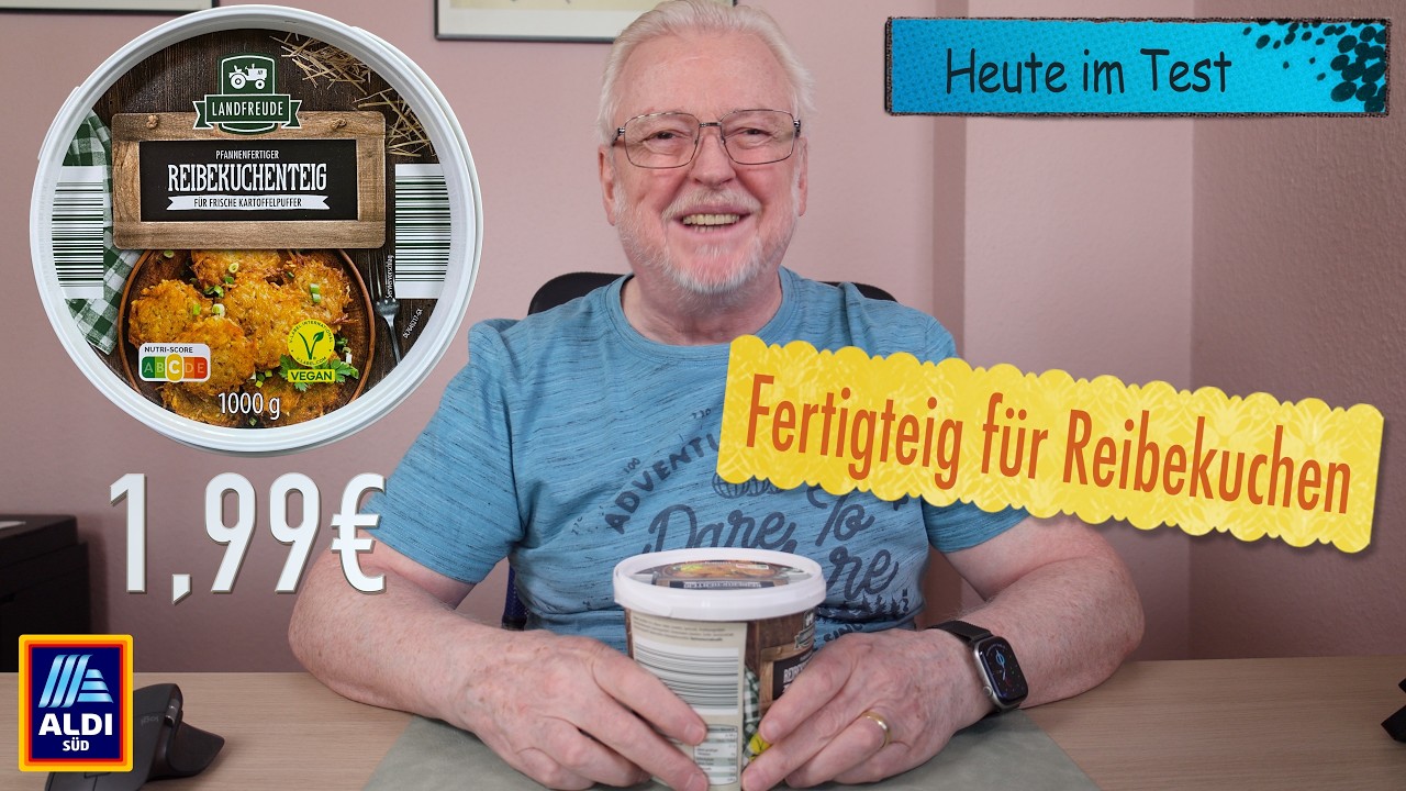 Fertiger Reibekuchen Teig von Aldi Süd - Fertiggericht