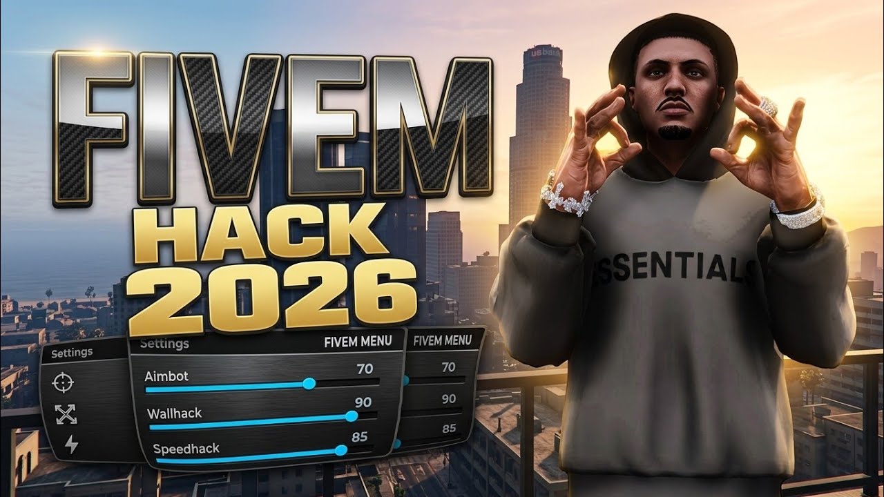 ULTIMATE FiveM Cheat 2026 / Skeleton ESP + Weapon Menu + Speed Hack / Legacy Tool Free