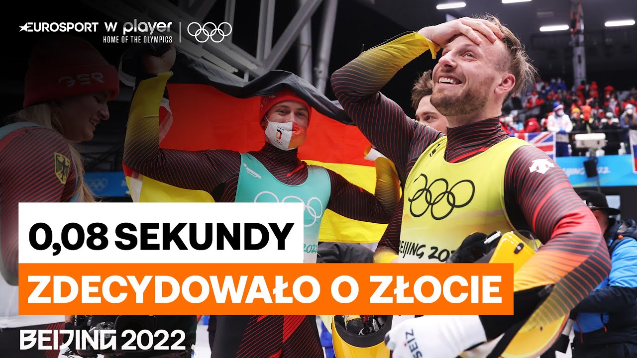 0,08 sekundy ZDECYDOWAŁO o złotym medalu | Niemcy mistrzami olimpijskimi | Saneczkarstwo Pekin 2022