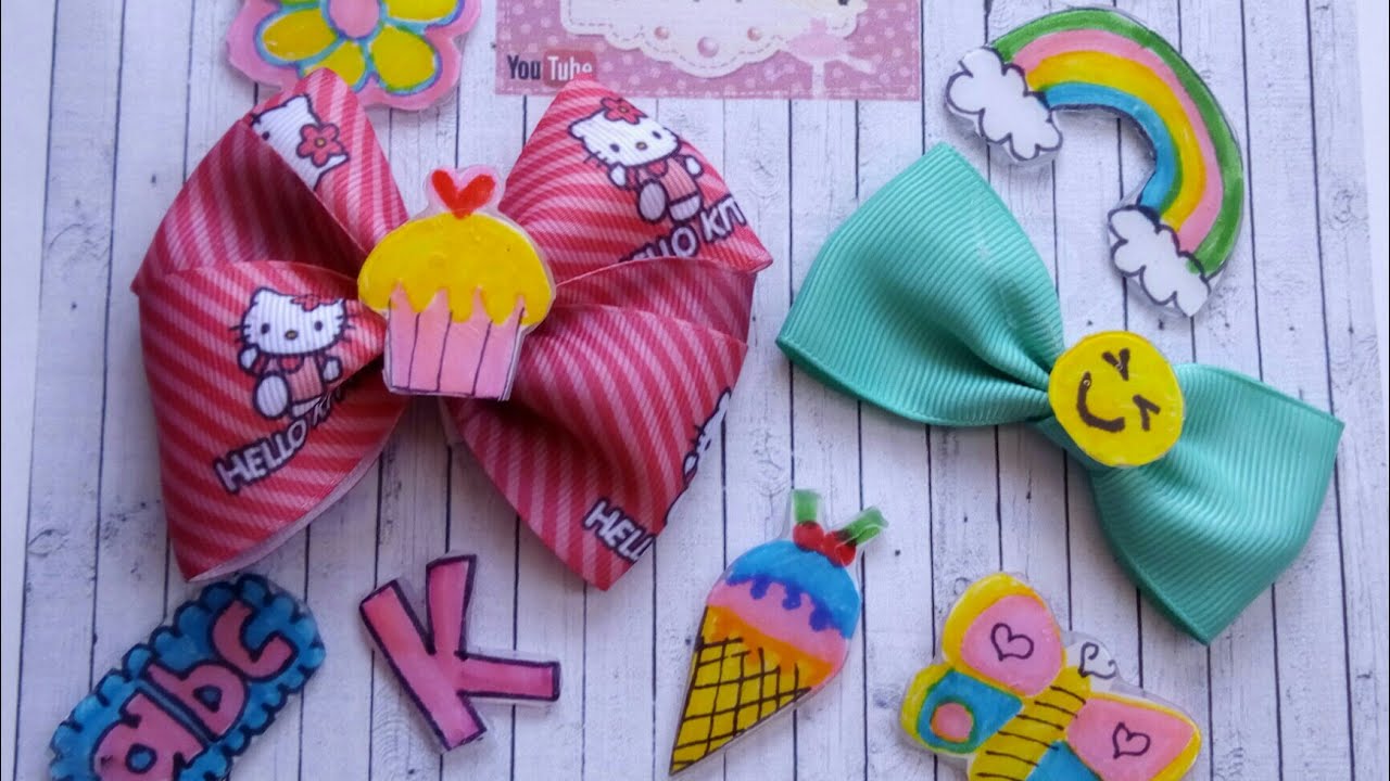 DIY CENTROS PARA MOÑOS CON SILICON CALIENTE, DIJES,TUTORIALES MANUALIDADES,MOÑOS,BOWS