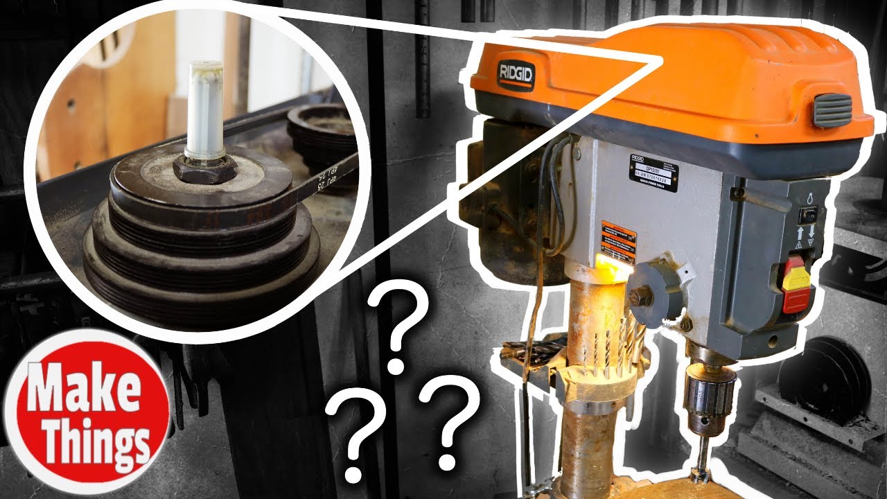 Drill Press Speed, Does it Really Matter? (I Think You'll be Surprised!)  // B4 We Make Things