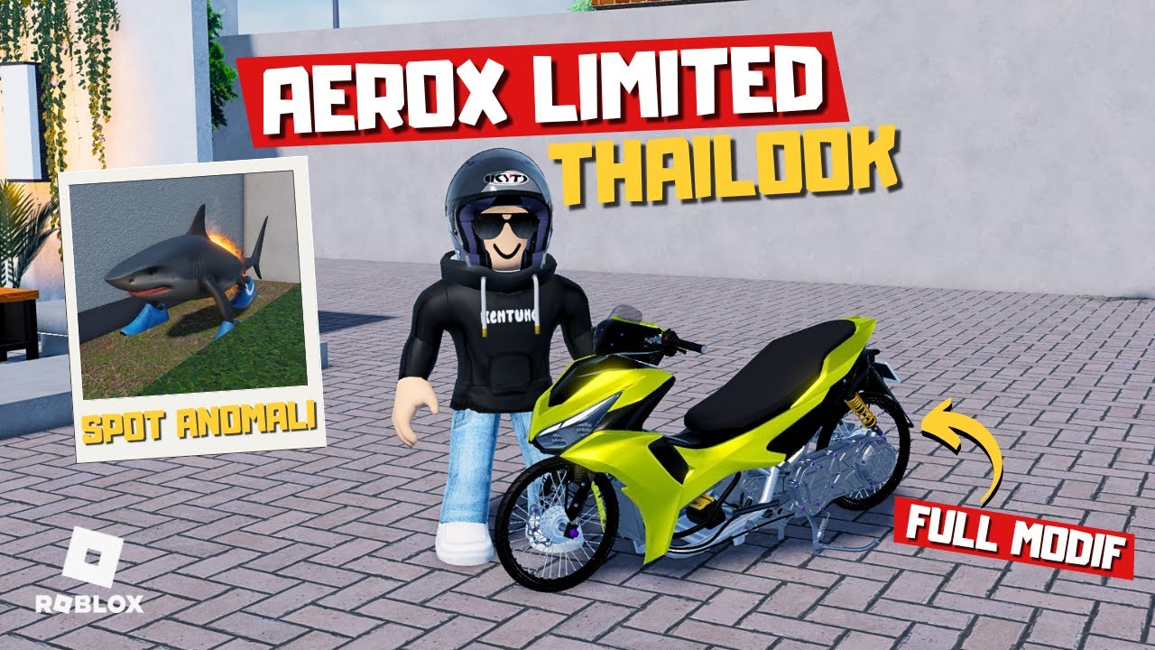 BELI MOTOR BARU AEROX LIMITED DAN SPOT ANOMALI  - Roblox Indonesia #roblox  #robloxindonesia