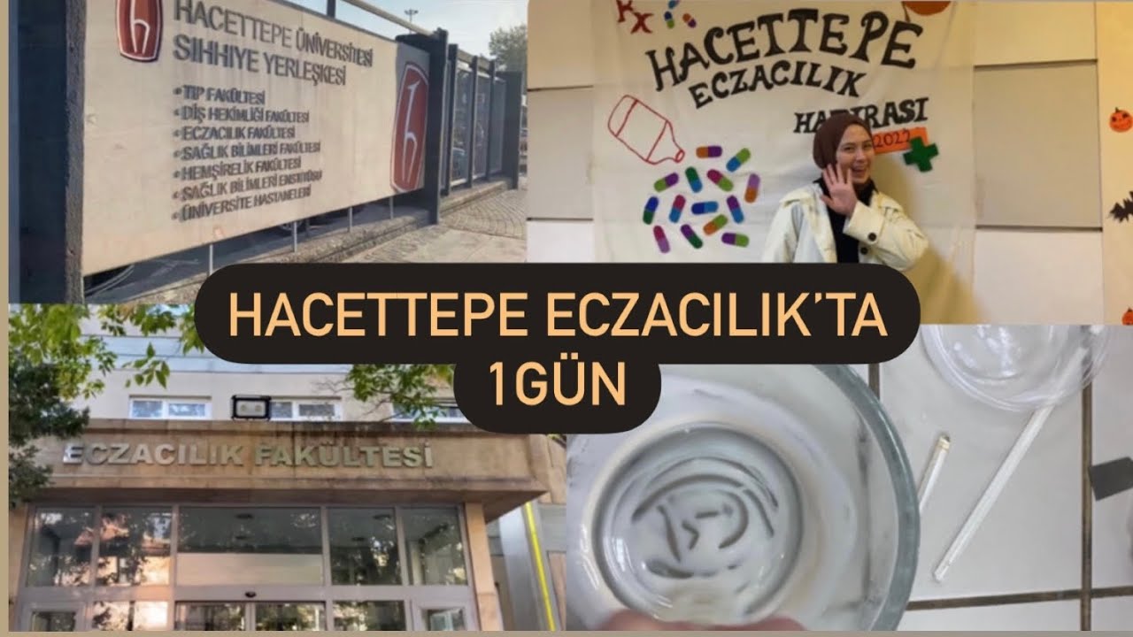 HACETTEPE ECZACILIK’TA BİR GÜN|SIHHİYE KAMPÜS TURU