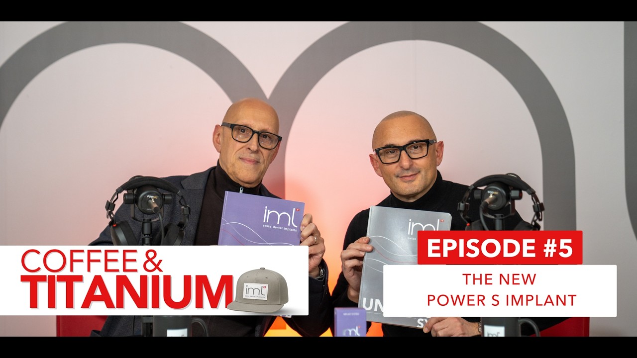 COFFEE & TITANIUM - THE NEW POWER S IMPLANT (Trailer) - IML Swiss Dental Implant