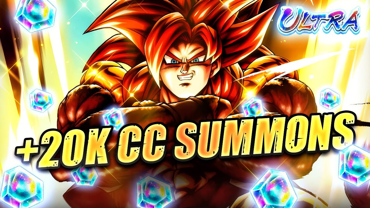 (Dragon Ball Legends) +20K CC SUMMONS FOR ULTRA SSJ4 GOGETA!! WHAT EVEN IS THIS…