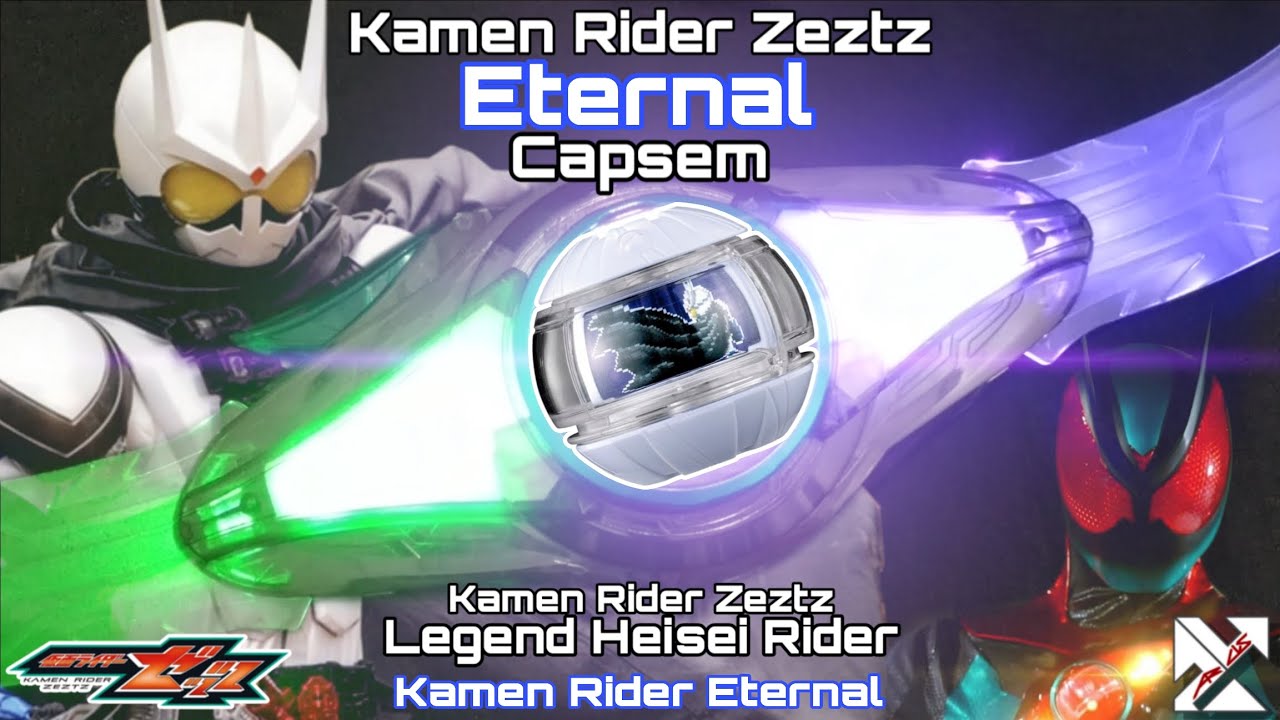 ZEZTZ | ETERNAL CAPSEM LEGEND HEISEI RIDER (HENSHIN SOUND) - KAMEN RIDER ZEZTZ