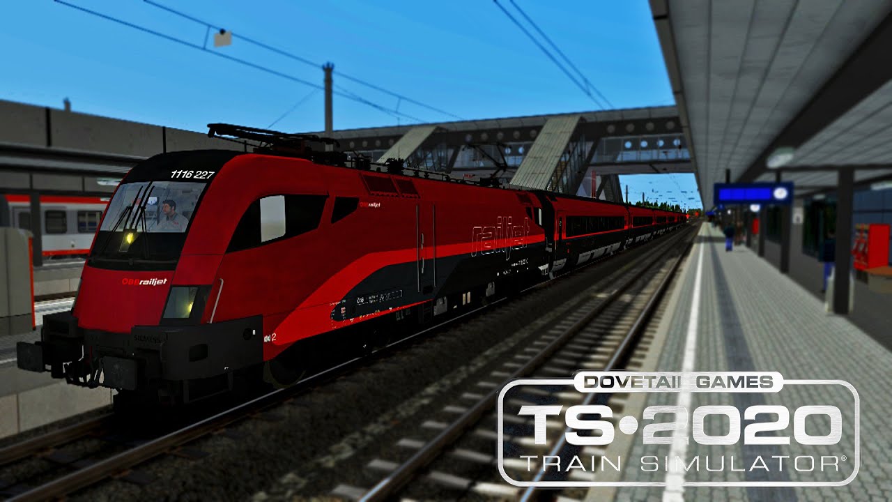 Mit 200km/h Richtung Salzburg (RJ 642) | Train Simulator 2020 | virtuelle Führerstandsmitfahrt