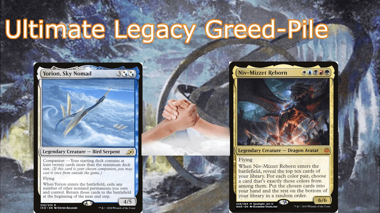 Ultimate Greed Pile!  Legacy Yorion Niv-Mizzet!