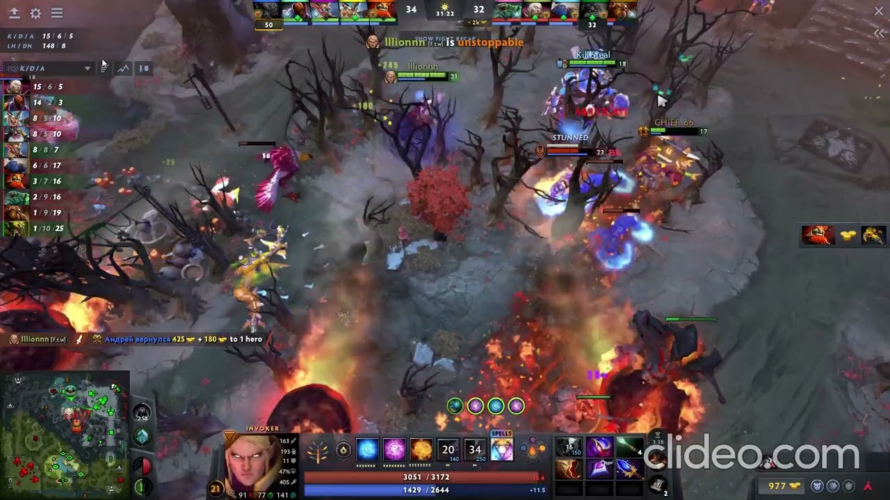Invoker Mid vs Snapfire Calculated Combos Only