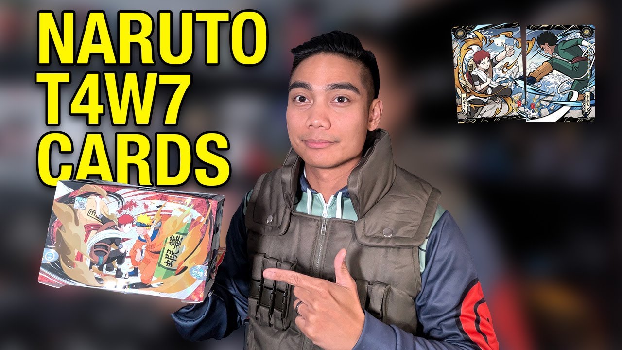 Naruto Cards Kayou T4W7 Booster Box Opening