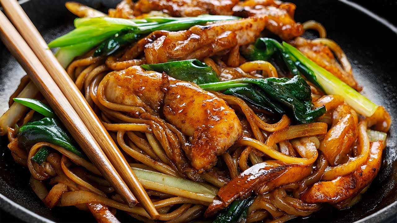 Authentisch oder angepasst? Zwei Rezeptideen aus Restaurants in Peking! Hühnernudeln wie nie!