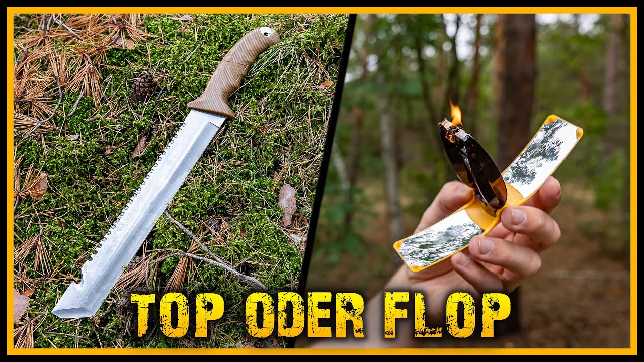 6 plus 1 Outdoor-Gadgets - Was taugen die Teile? - Bushcraft Outdoor Camping