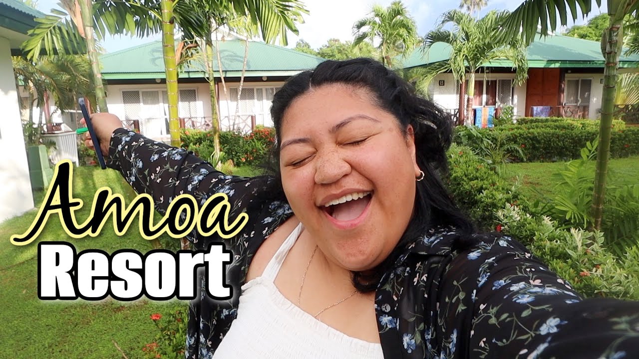 🇼🇸 2023: AMOA RESORT SAVAII TRIP | TRYING FIA'S BBQ🍗  AFTER SO LONG