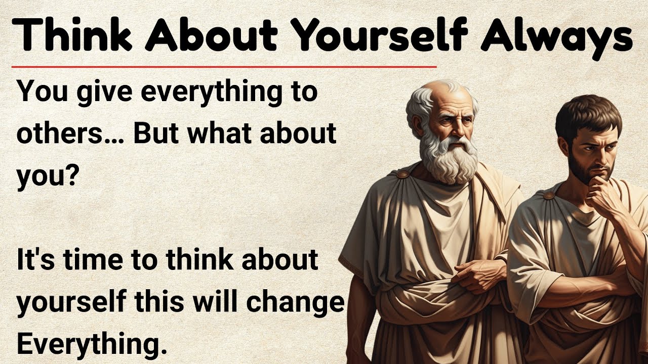 Think About Yourself First || Graded Reader || Improve Your English Fluency Fast ✅