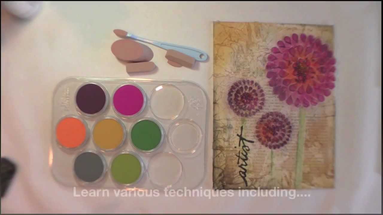 Exploring Mixed Media 2 Highlights - Donna Downey Workshop