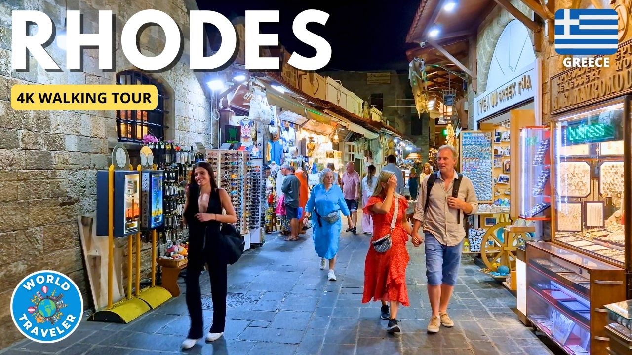 Rhodes Night Walking Tour | Magical Evenings in the Old Town 🌙✨