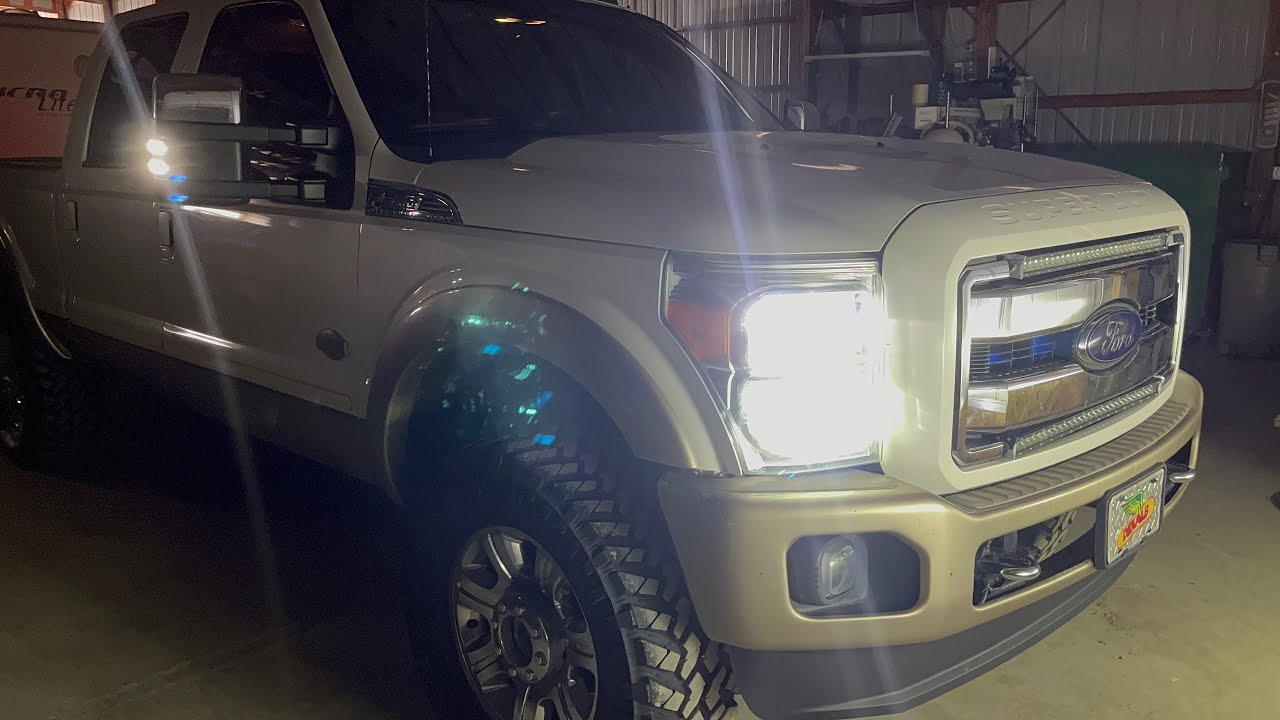 My F-250 now has full LEDS!