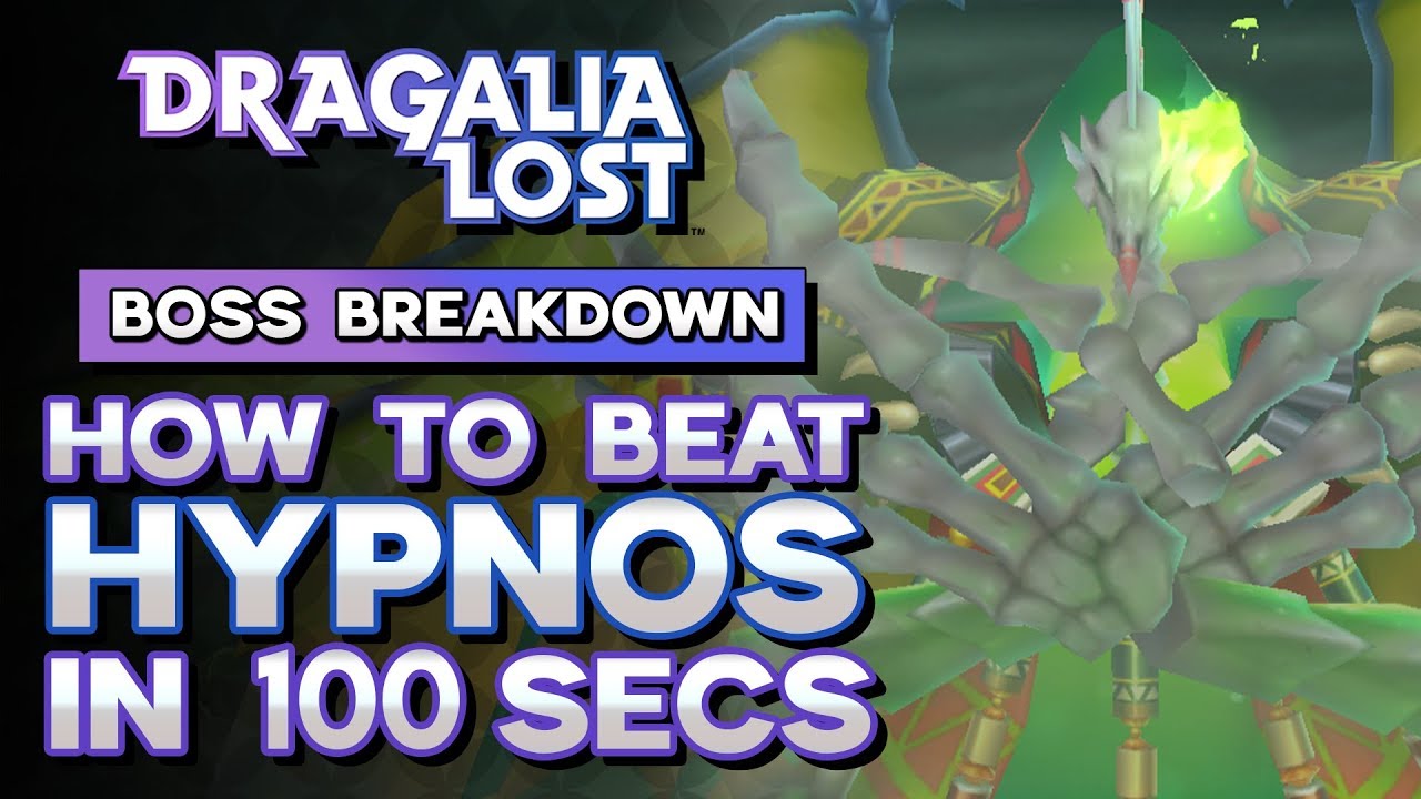 Raid Boss Breakdown: How to Defeat Hypnos Within 100 Seconds | Dragalia Lost